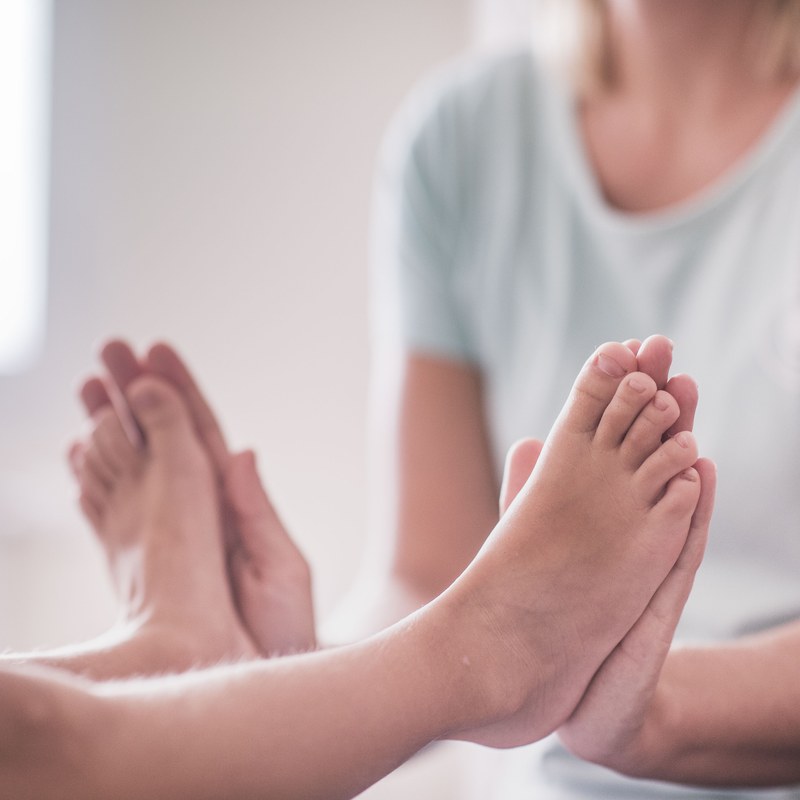 Fußreflexzonenmassage